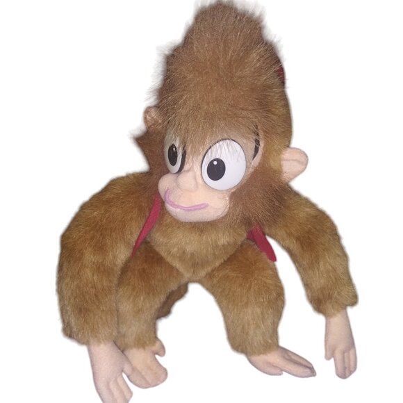 The Walt Disney Company Abu Stuffed Aladdin Monkey Plush Mattel Toy - Picture 1 of 9